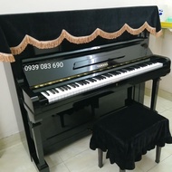 [HCM]Khăn phủ ghế đàn Piano cơ Piano điện nhung đen cao cấp