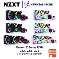 NZXT Kraken Z SERIES RGB ( Z53 RGB / Z63 RGB / Z73 RGB ) Liquid Cooler with LCD Display - White / Black