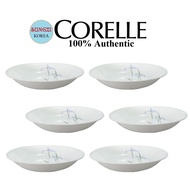 CORELLE Serving Bowl 21.6cm x 3.6cm 6 Piece Set Shadow Iris