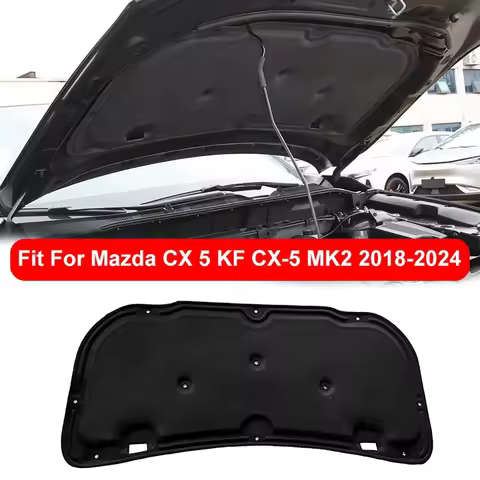Front Hood Engine Sound Pad For Mazda CX 5 KF CX-5 MK2 2018-2024 Insulation Cotton Pads Accessories