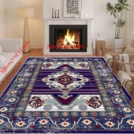 1pc Crystal Velvet 700g/Sqm Dotted Bottom 5mm Thick Home Carpet, Washable & Fade-Resistant, Anti-Sli