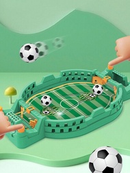 桌上足球雙人對戰遊戲互動足球場玩具，適用於兩名玩家