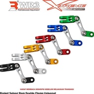 Bracket Bracket FRONT BRAKE HOSE CLAMP/ WR3 Universal Ninja 250 Fi 150RR R25 CBR 250RR Nmax Xmax Aer