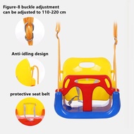 Hanging Indoor Swing Chair for Kids Secure Canvas Baby Swing with Hanging Rope Chair