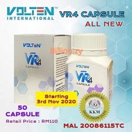 VOLTEN VR4 Capsule Black Ginger / Kapsul Kunyit Hitam (50 capsules/bottle)