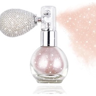 Pink Hair Glitter, Spray Glitter for Hair and Body, Body Shimmer Spray, Not Sticky Sparkle Body High