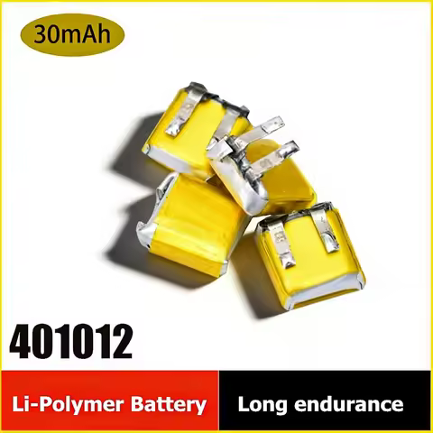 Noya raye 10-100pcs 3.7V 30mAh 401012 Lithium Polymer Rechargeable Battery For Bluetooth-compatible 