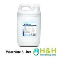Waterone 5 L/ Aquadest / Aquabidest / Aquades Steril / Aquabides