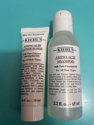 1套洗頭水+護髮素 Kiehl's Sample Set amino acid shampoo  + conditioner