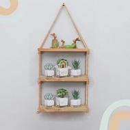 KAYU Minimalist Wall Shelf | Hanging Wall Shelf | Multipurpose Wall Shelf | Wooden Wall Shelf | Aboy Store