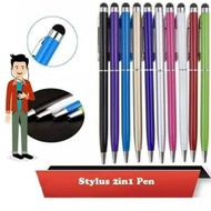 Stylus pen 2 in 1 pen stylus bulpoint android touchscreen pen hp