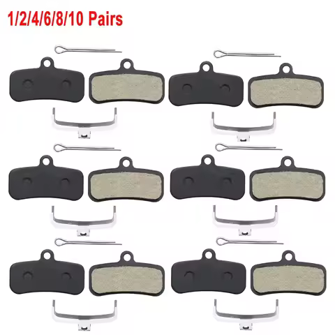 1/2/4/6/8/10 Pairs Bike Disc Brake Pads for Shimano Saint BR-M810 M820 Zee BR-M640 , ZSPB19-1, MXT11