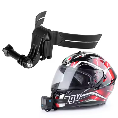 Motorcycle Helmet Chin Stand Mount Holder for GoPro Hero11 10 Black Full Face Holder for Yi DJI Go P