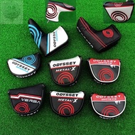 Golf Club Cover odyssey Putter Cover Flat Putter Cover Semicircle Putter Cover Velcro Fitting