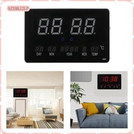[szxmkj2lp] Large Led Display Desktop Digital Alarm Clock Bedside Clock Easy to Reads, Display Tempe