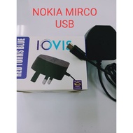 NOKIA MICRO USB CHARGER. NOKIA 105 /106/110/130/150/210/215/220/222/216/ 3310(2017)