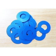 0345 Rubber Sucker Blue Minimum Order 25 Pieces-32x15x0.7mm (2RS32157B) Suction Tire