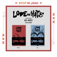 (POCAALBUM) H1-KEY [LOVE OR HATE] 3rd MINI ALBUM (19th Jun.2024)