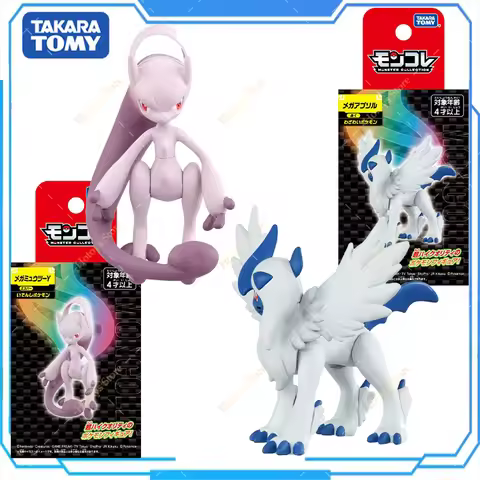 Genuine Pokemon Mega Absol Mega Mewtwo Y Figurine Toys Anime Figures Mega Charizard Y Blastoise Venu