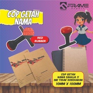 Cop Kayu/Cop Getah/ Rubber Stamp Custom (Penunjuk, Name Chop, Company Chop, Address Chop & Bank Chop