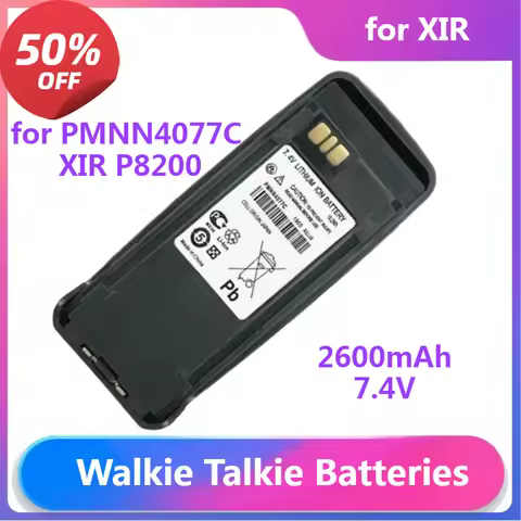Walkie Talkie Batteries for XIR P8200 DP3400 MTR3000 PMNN4077C Two Way Radios Walkie Talkie Li-ion B