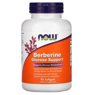 [PRE-ORDER] NOW FOODS BERBERINE GLUCOSE SUPPORT 90 SOFTGELS - MAINTAIN NORMAL SUGAR & LIPID METABOLI