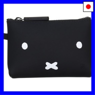 P+g design NUU-small Miffy (Black) W14.0 x H9.5 x D2.0cm (5.9" x 3.7" x 0.8") Face Black PG-29702