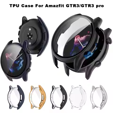 Protective Cover Case For Amazfit GTR 3 Pro GTR3 With TPU Screen Protector Sleeve For Amazfit GTR 3 