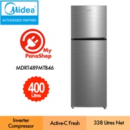 Midea Inverter Quattro 2 Door Refrigerator (400L) MDRT489MTB46 / MDRT489