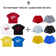 [2025 collection] local brand Otis club embroidered boxy t-shirt