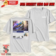 TUAH STORE PROMO KAOS T- SHIRT /KAOS MOBILE LEGEND /KAOS HERO HANABI/BISA REQUEST HERO DAN SKIN/ /BAJU DISTRO/ KAOS TRENDY/ KAOS TERMURAH/KAOS KARAKTER MOBILE LEGEND /KAOS MURAH/KAOS POLOS / BISA COD / KAOS MURAH TERBARU / KAOS PRIA / KAOS WANITA