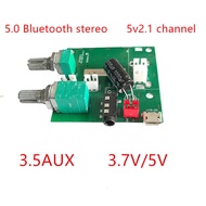 2.1 Channel amplifier module audio amplifier Bluetooth audio amplifier board 5V