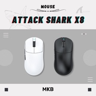 Attack Shark X8 Series Lightweight Programmable 8KHz Polling Rate Wireless Gaming Mouse PAW3950ULTRA