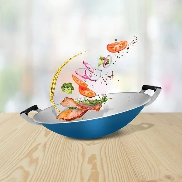 Wajan Clarita Maspion Mikado Penggorengan Anti Lengket Katel Kwali - Kitchenware