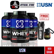 USN Hardcore Whey gH Muscle Protein Powder Usn Whey Protein Lean Muscle -FREE WORKOUT VIDEO (900G)