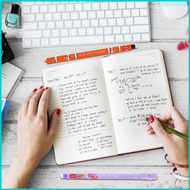 Nan 3Pcs Erasable Gel Pen Quick Drying Refillable Gel Pen 0 35mm Needle Tip for Writing Noting Journ