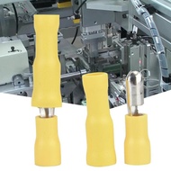 Bullet Wire Connector Yellow Quick Cable Crimp 4-6mm Yellow Cable Terminal BA-177C