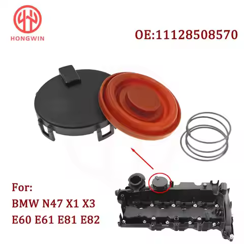 11128508570 Car Engine PCV Valve Cover Repair Kit With Membrane 11127797613 11127809512 For BMW N47 