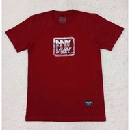 Anyway Short Sleeve T-Shirt "ANYWAY" Maroon 740