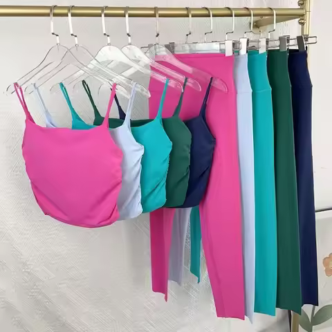 2 Piece Yoga Clothes Women's Tracksuit Athletic Wear Pilates Fitness Suit Gym Workout Push Up Clothe