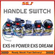 EX5 HI POWER EX5 DREAM LEFT RIGHT HANDLE SWITCH KIRI KANAN SWITCH