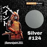 Silver 124 / warna dasar silver / cat samurai / pilok samurai / samurai paint