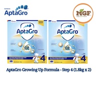 AptaGro Growing Up Formula (Step 4) 1.8kg x 2 Exp: 07/2024