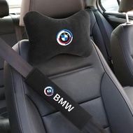 Car Headrest Neck Pillow Seatbelt Shoulder Pad for BMW E39 E46 E90 E36 E60 E34 E30 F30 E92 E93 E87 E