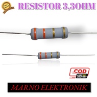 RESISTOR 2 WATT 5x 3.3OHM 3.9OHM 4.7OHM 5.6OHM 6.8OHM 8.2OHM 10OHM 12OHM 15OHM 18OHM 22OHM 27OHM 3.3