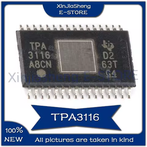 sell well 5PCS/LOT TPA3116D2DADR TPA3116D2 TPA3116 HTSSOP-32 2-channel Class D audio power amplifi N