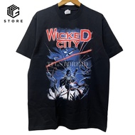 Wicked City 1987 Film Dark Fantasy Action Horror Bootleg Tshirt Anime T-Shirt L