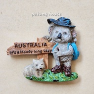 Fridge Magnet Fridge Magnet Souvenir Country Koala Long WayAUSTRALIA