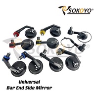 TOP1 RACING 1 Pair Universal Bar End Side Mirror side mirror for Motorcycle