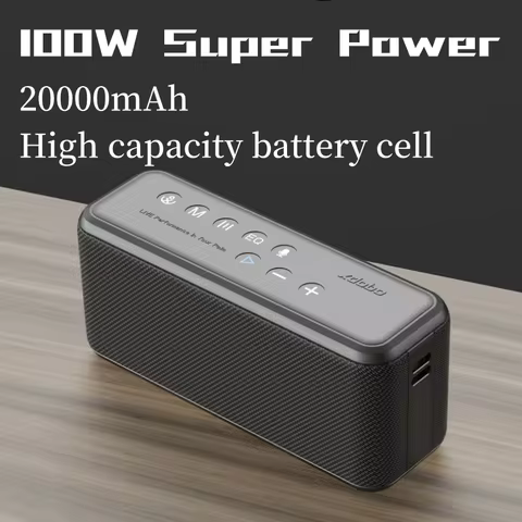 XDOBO X8 Max 100W Super Power Wireless Bluetooth Speaker TWS Subwoofer Power Bank Function Boom Box